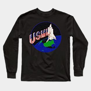 Black Panther Art - NASA Space Badge 34 Long Sleeve T-Shirt